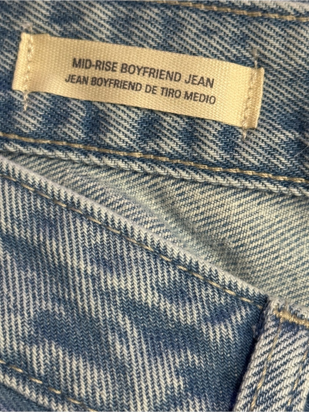Universal Thread Mid-Rise Painter Boyfriend Jeans Sz 17 NWT - Picture 8 of 15